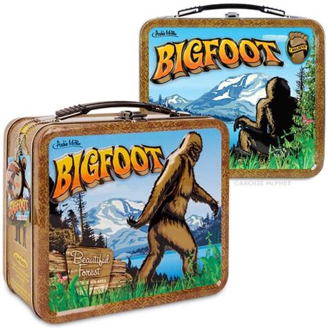 bigfoot metal lunch box|Bigfoot Lunch Box – Lunchbox.com.